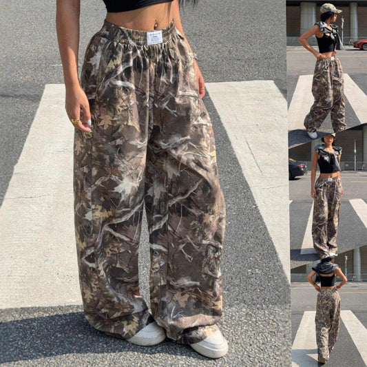 ๐งข Women's Y2K Camouflage Cargo Pants