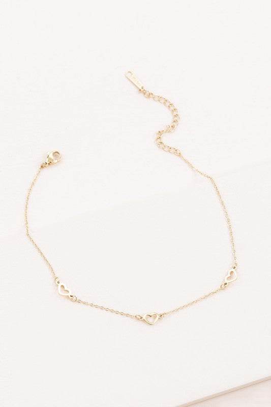 With Love Anklet